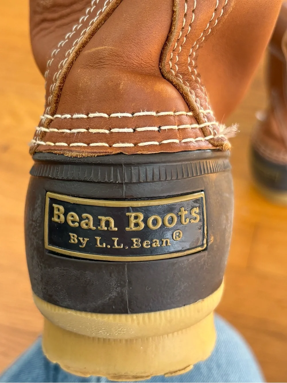 L.L. Bean classic tan